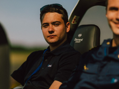 From Student to Instructor - a proud moment for our Flight School! 